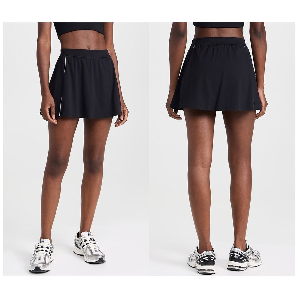 Splits59 Venus High Waist Piped Skort Skirt Tennis Active Athleisure Preppy XL